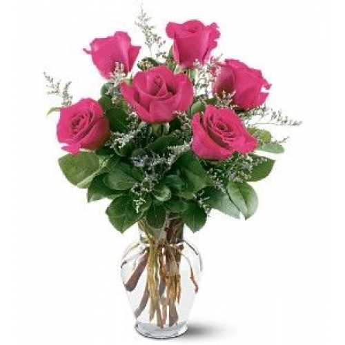 Pink Modernista - 6 Stems Vase